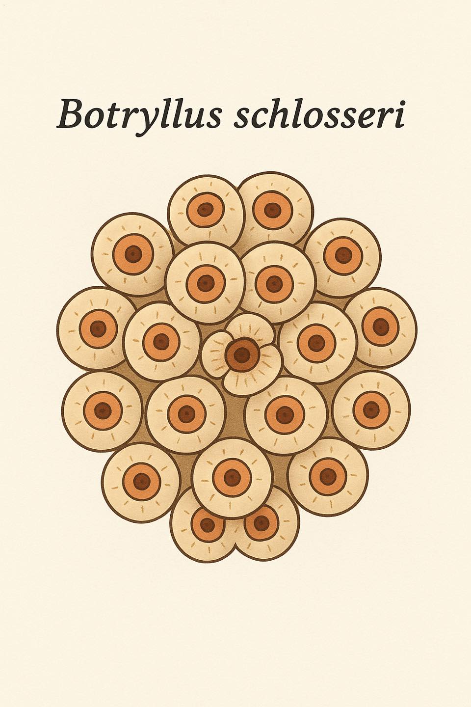 Il  Botryllus schlosseri, unascidia coloniale